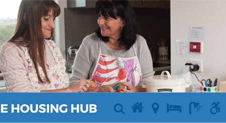 Housing Hub website homepage